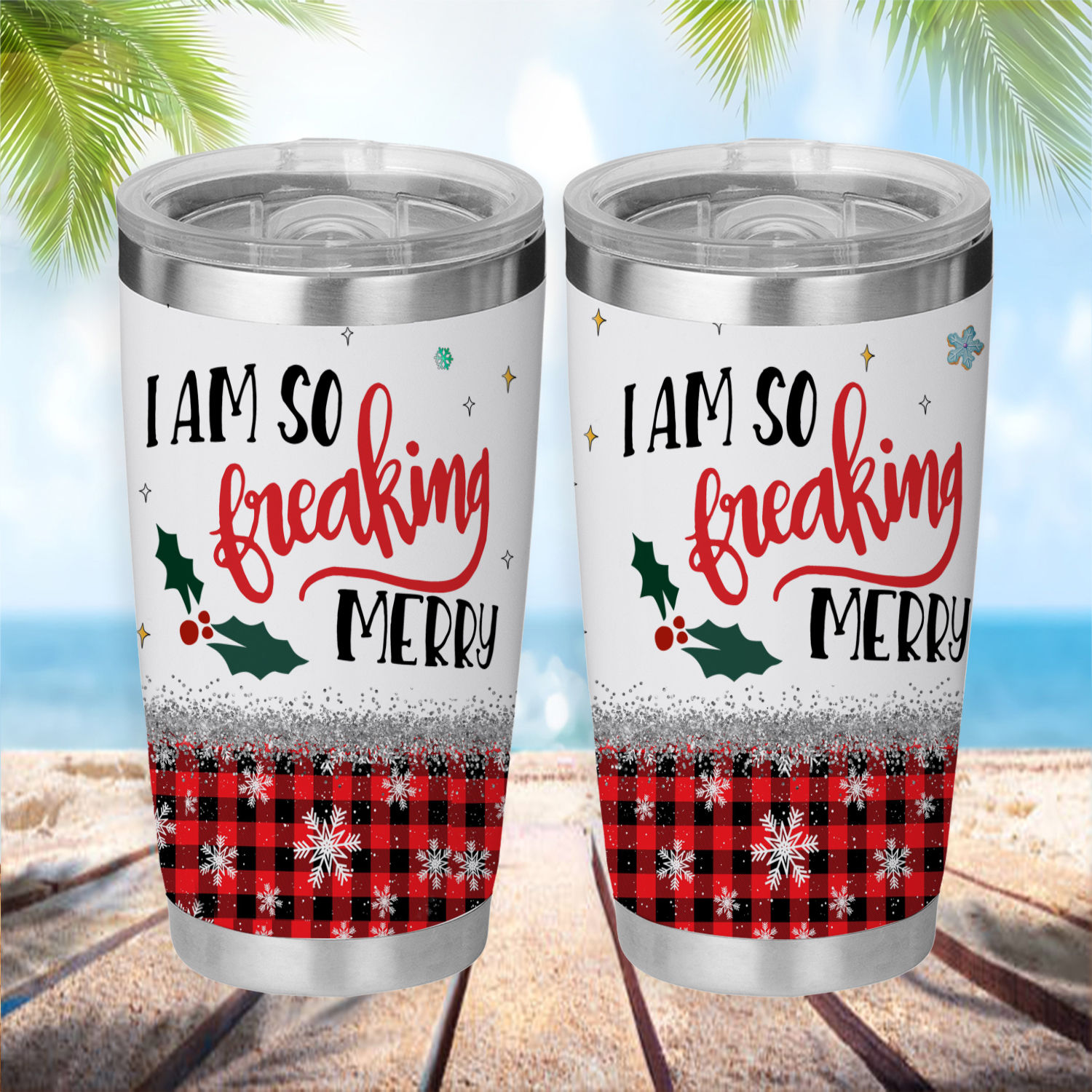 NOAUNB 20oz Coffee Tumbler Gifts For Christmas