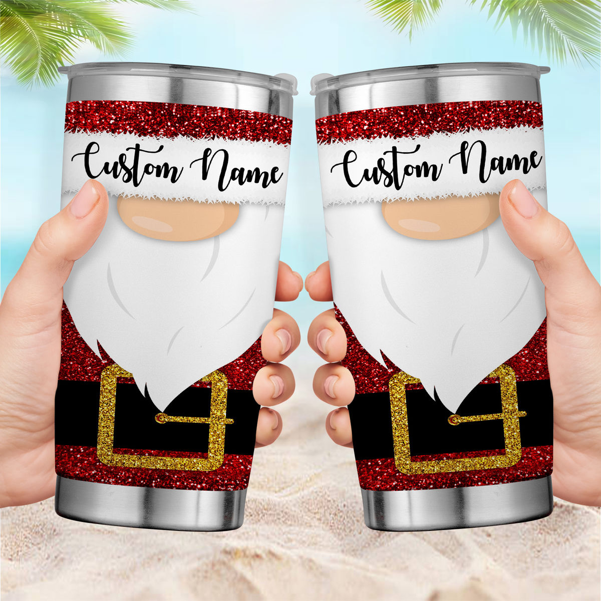 Chillin With My Gnomies Tumbler, Stainless Steel Insulated Tumbler With Lid  and Straw, Gnome Christmas Gift Tumbler, Personalized Gift 