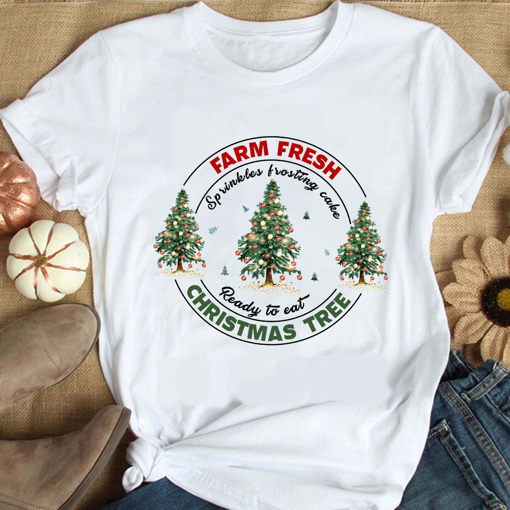 Christmas Shirt - Farm Fresh Christmas Tree Cakes Shirt Christmas Cake Hoodie Christmas Tree Farm Shirt Funny Christmas Shirt Christmas Tree Cake Tee38942_1