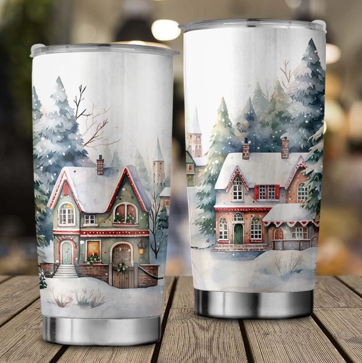 Insulated Village Logo Tumbler