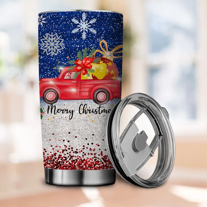 20oz Stainless Steel PEEKABOO snowflake tumbler – SSxCustomCreations