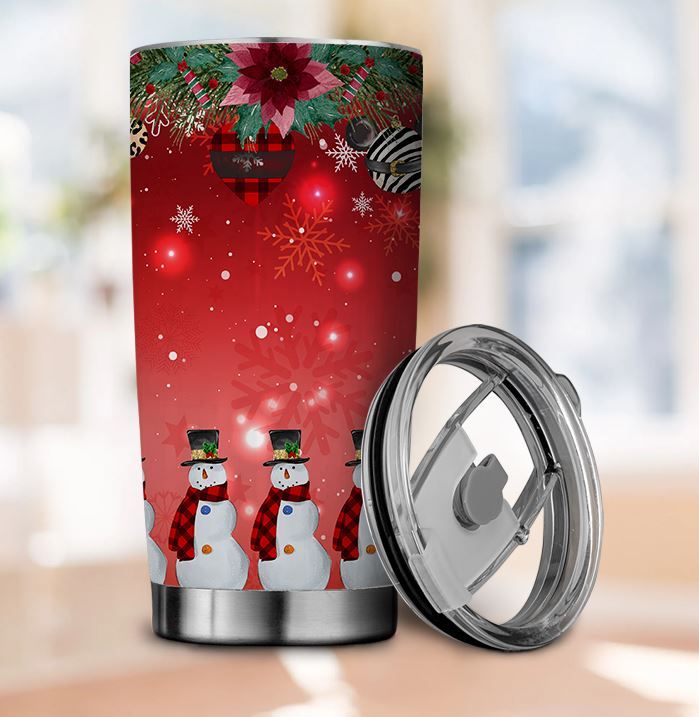 Personalized Tumbler - Christmas - Merry Christmas Insulated Tumbler with  Lids and Straws Christmas Snowman Stainless Steel Cup for New Year Holiday Xmas  Christmas Funny Travel Mug Gifts 20 OZ 38817 38818