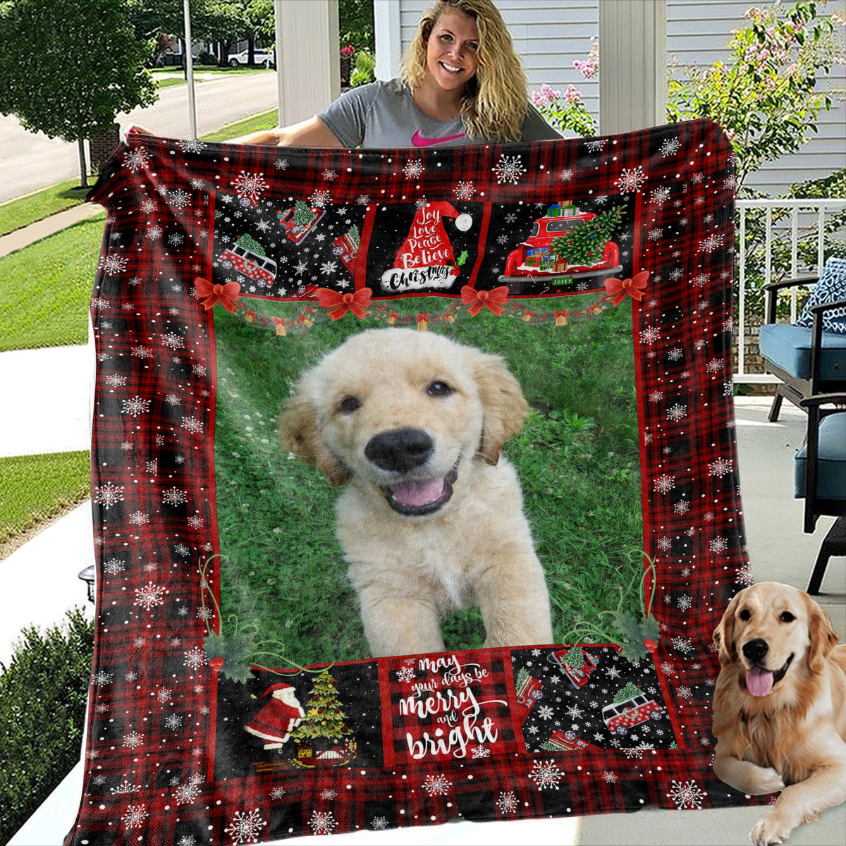 Custom Photo Blanket - Meaningful Gift For Your Loved Ones - Personalized Photo Blanket_3