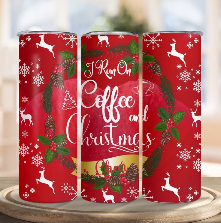 Tumbler Merry Christmas Coffee Elf – Kahikinakreations