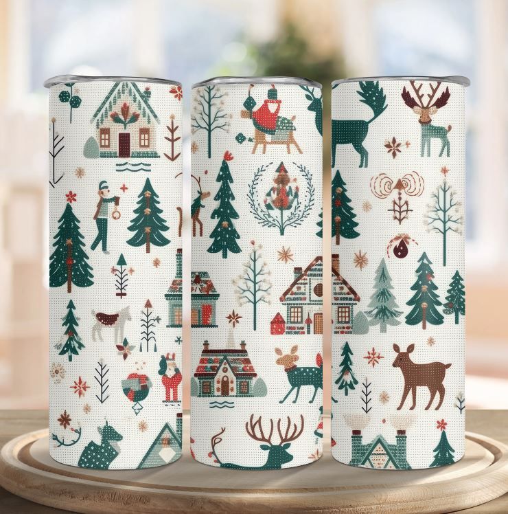 Christmas Coffee - Christmas Tumbler - Christmas Cups - Christmas  Decorations - Christmas Mug - Cool Gifts for Christmas - Gift for Men,  Women, Friend Coworker on Christmas - Holiday Coffee Mug 40049 40050