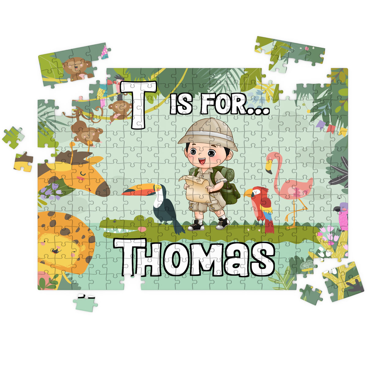 Personalized Puzzle - Jigsaw Puzzle Personalized - My name is ... | Gift for Kids - Trendy 2024 - 2_3