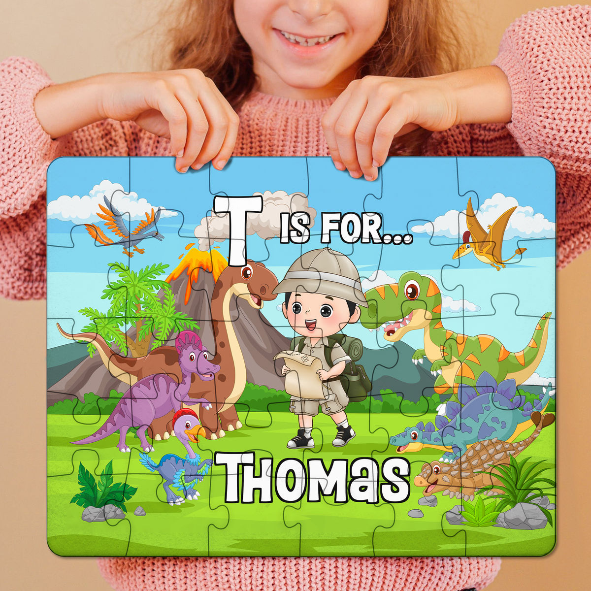 Jigsaw Puzzle Personalized - My name is ... | Gift for Kids - Trendy 2024 - Personalized Puzzle_2