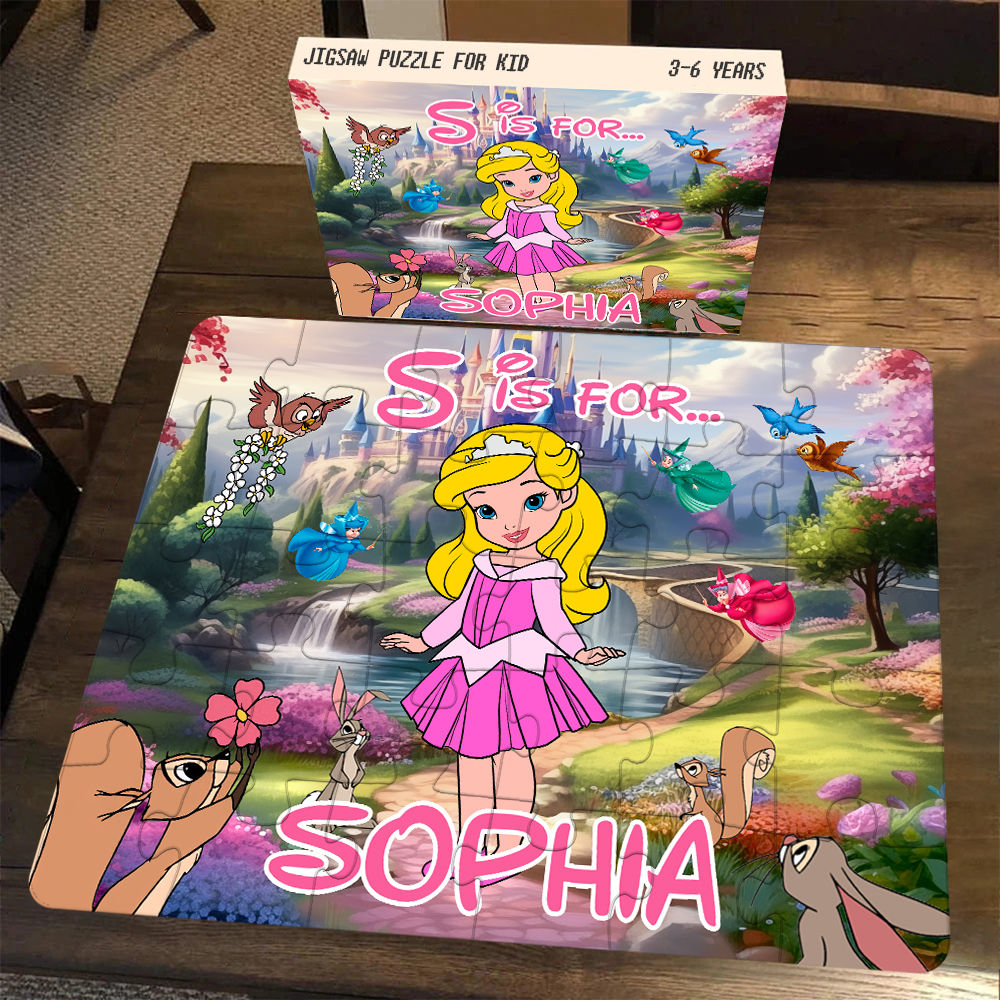 Personalized Puzzle - Jigsaw Puzzle Personalized - Personalized Princess Puzzle - Gift for Kids - Christmas Gift 2023 - Trendy 2023 - 2_2