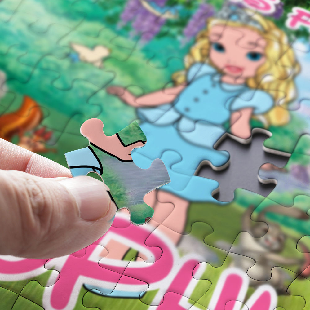 Jigsaw Puzzle Personalized - Personalized Princess Puzzle - Gift for Kids - Christmas Gift 2024 - Trendy 2024 - 2 - Personalized Puzzle_4