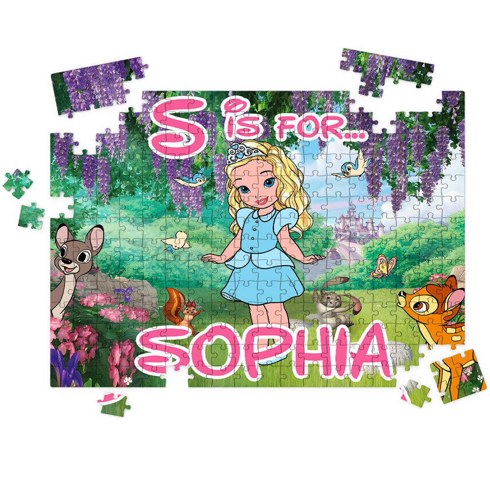 Jigsaw Puzzle Personalized - Personalized Princess Puzzle - Gift for Kids - Christmas Gift 2024 - Trendy 2024 - 2 - Personalized Puzzle_7