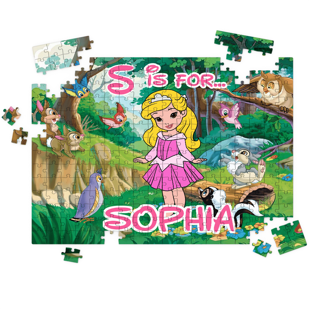 Jigsaw Puzzle Personalized - Christmas Gift - Personalized Princess Puzzle - Gift for Kids - Christmas Gift 2024 - Personalized Puzzle_2