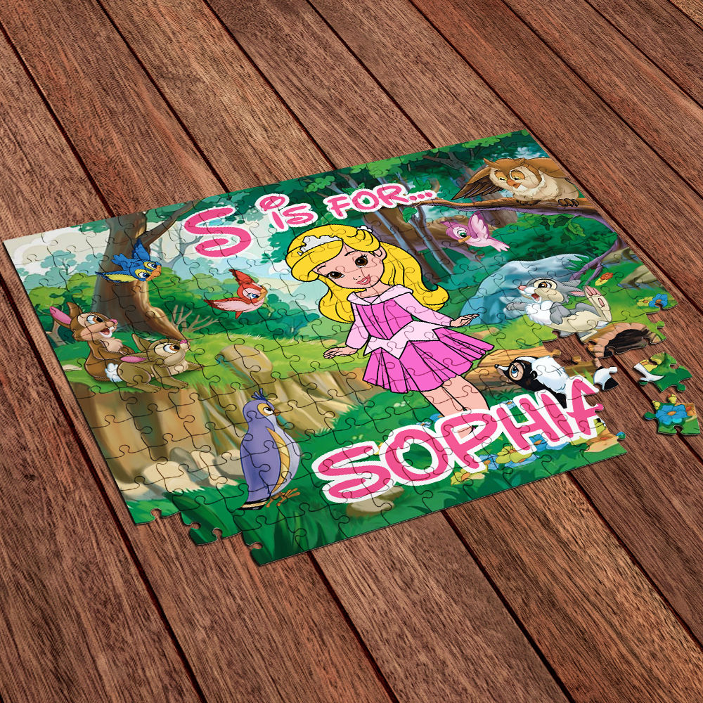 Jigsaw Puzzle Personalized - Christmas Gift - Personalized Princess Puzzle - Gift for Kids - Christmas Gift 2024 - Personalized Puzzle_3