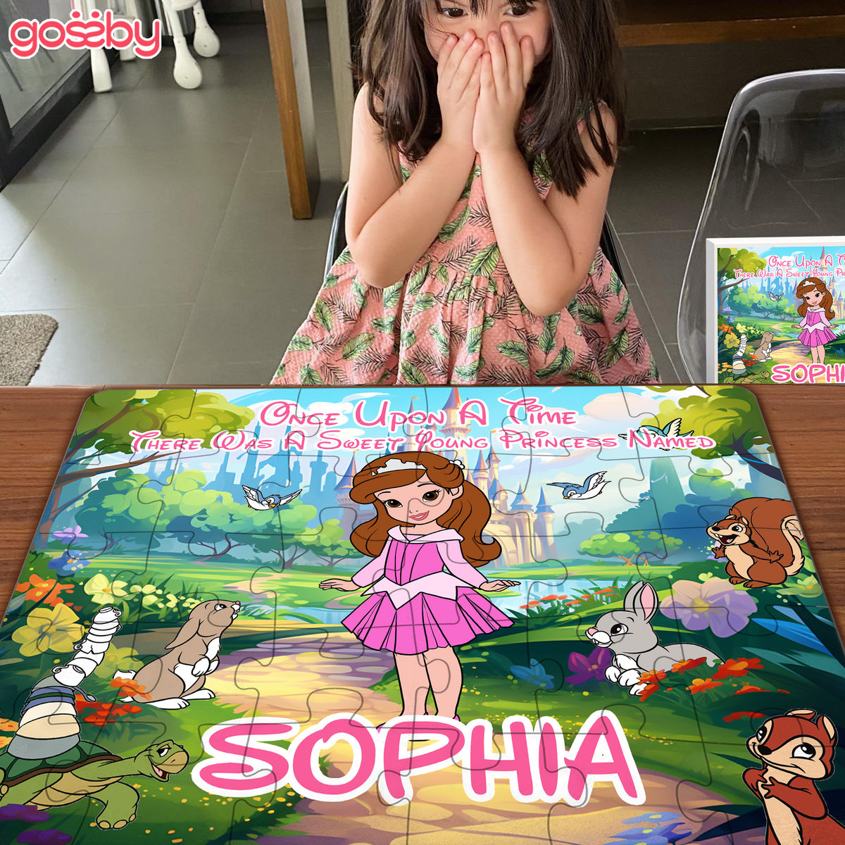 Personalized Princess Puzzle - Gift for Kids - Christmas Gift 2023 - Trendy 2023 (58115)