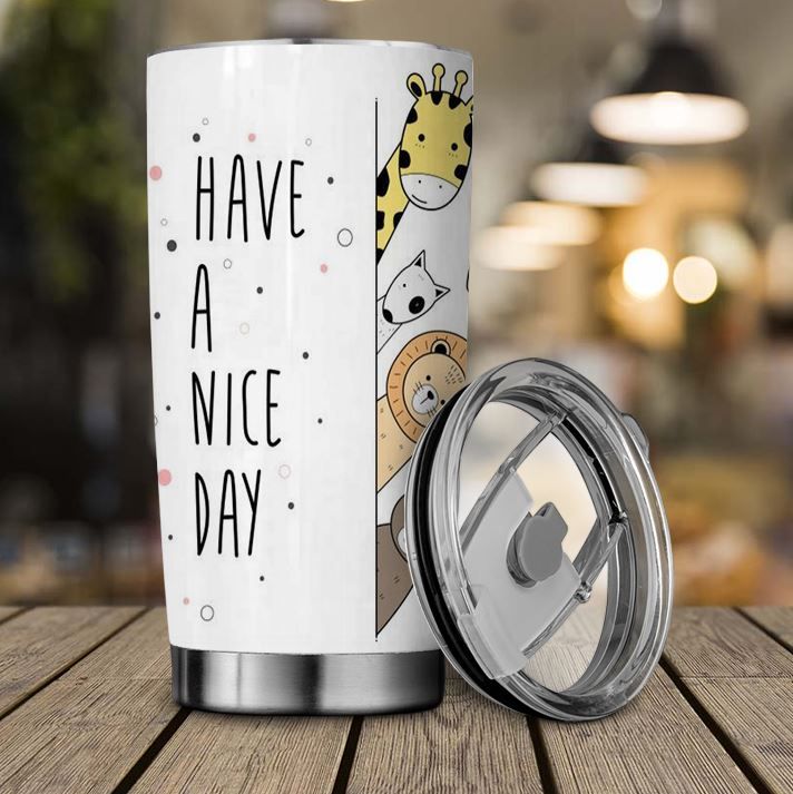 Do Small Things With Great Love Travel Mug Funny Insulated Tumbler Novelty  Birthday Christmas Gag Gifts Idea -  Norway