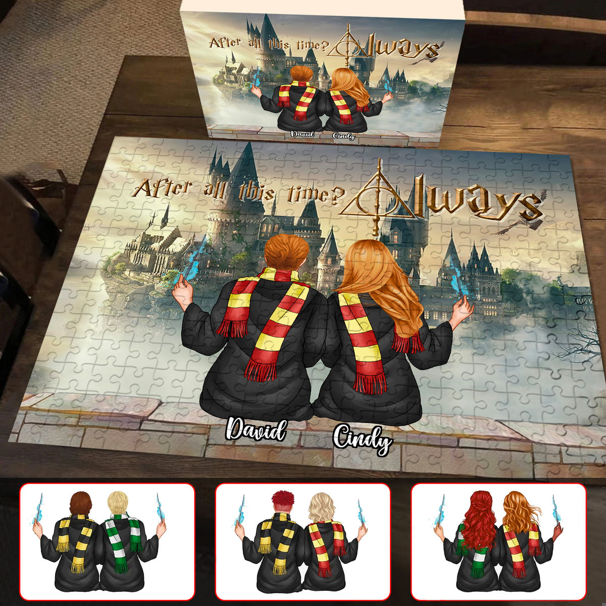 Hogwarts Couple - After All this time? - Always - Christmas Gifts for Couple - Valentine's Day Gifts (GG)