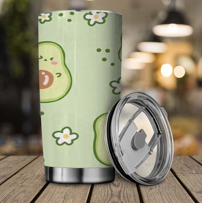 Avocado Tumbler/Straw | Avotoasty