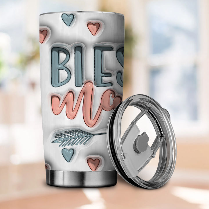 Blessed Mama Mom 20oz Tumbler