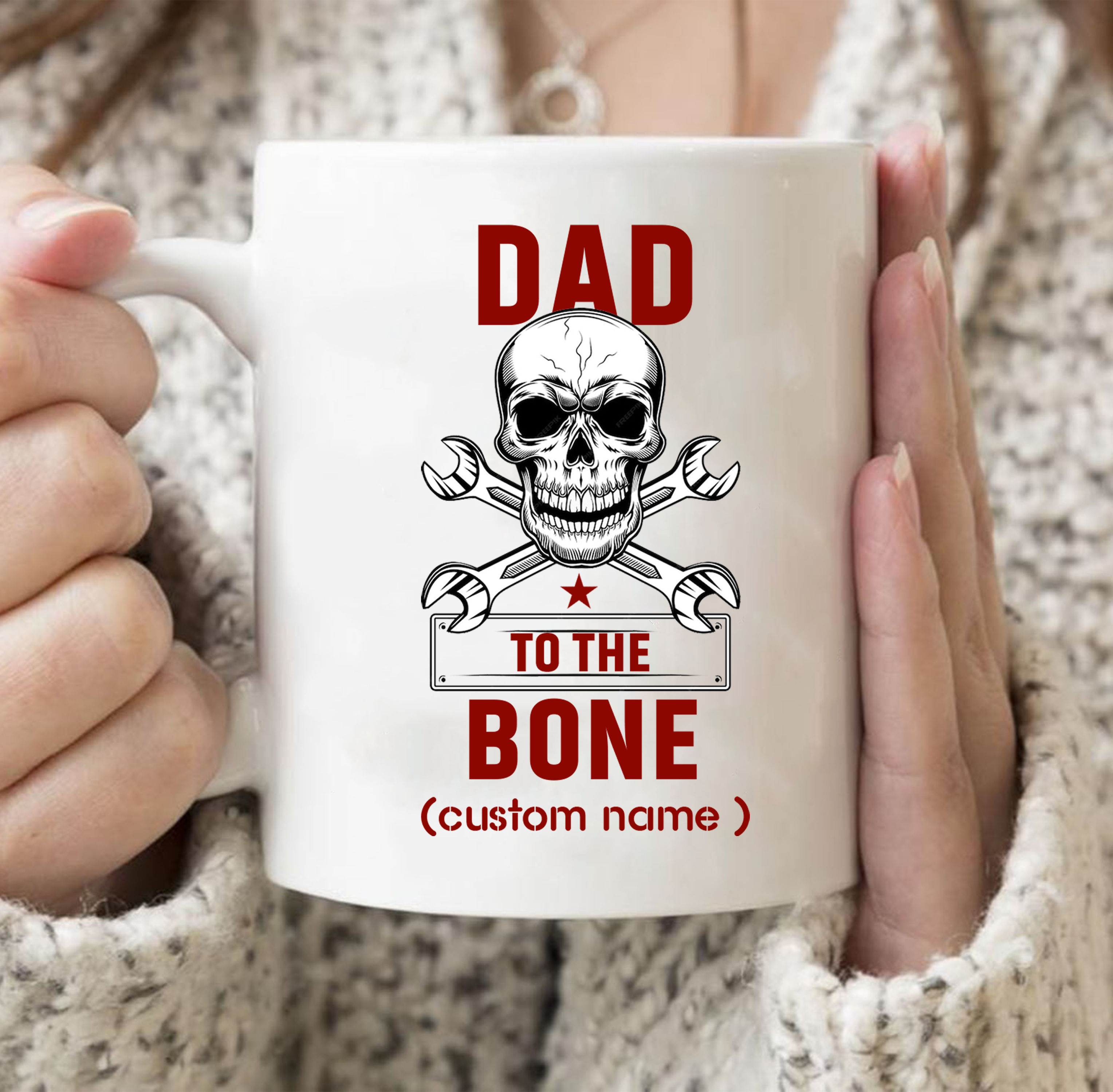 (GLB) Skull and Bones Beer Mugs/Glasses w/ FREE Personalization