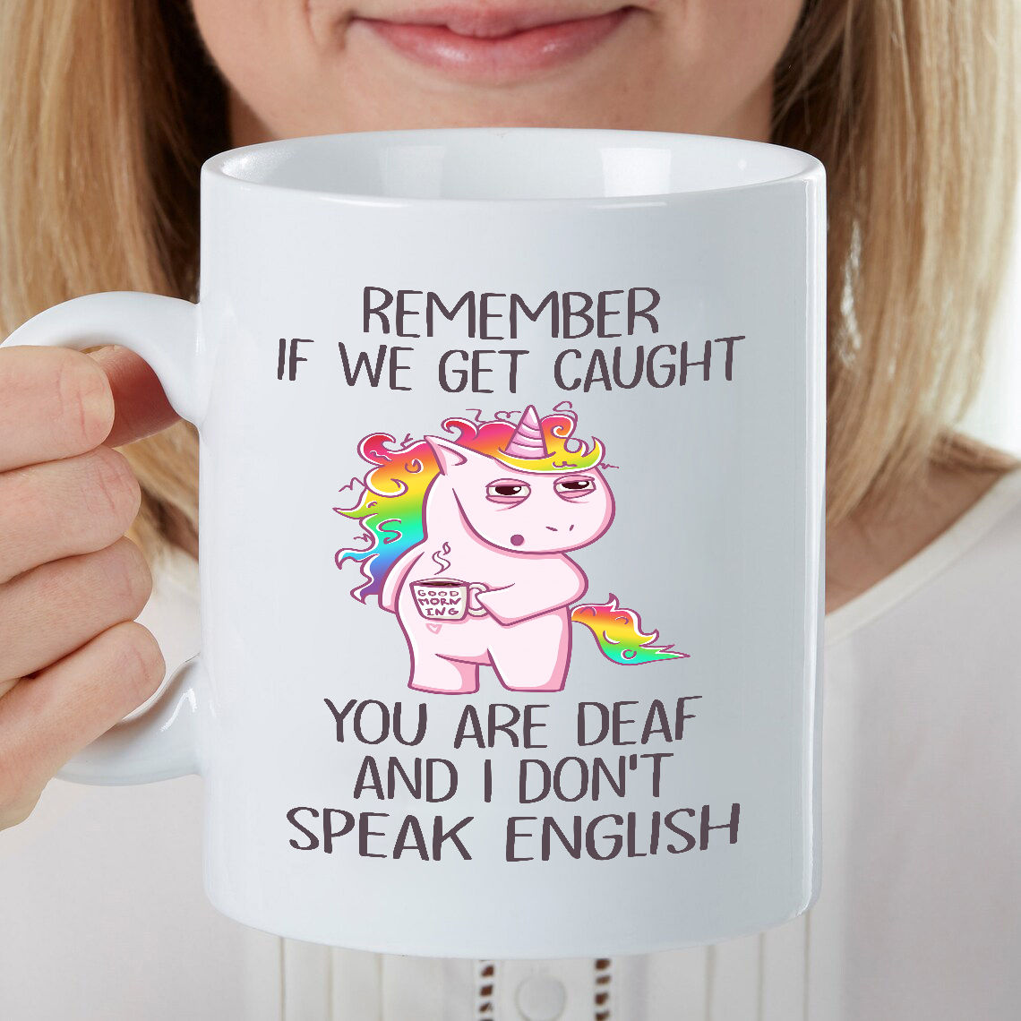 Tea Mug Ceramics Unicorn  Funny Unicorn Mugs Coffee Mug - Cute