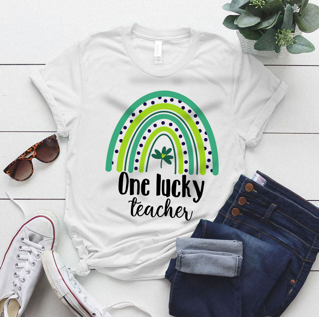 Patrick's Day - St.Patrick's Day 2024 - One Lucky Teacher Shirt, Patrick's Day_2