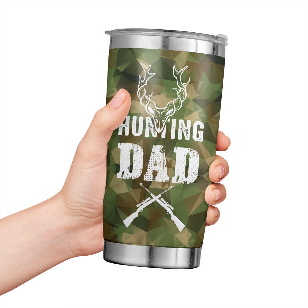 Coffee Tumbler for Men 3D Camo Tumbler Hunting Coffee Tumbler for Men Gift  20 oz Vacuum Insulated Stainless Steel Travel Mug Gifts for Men 