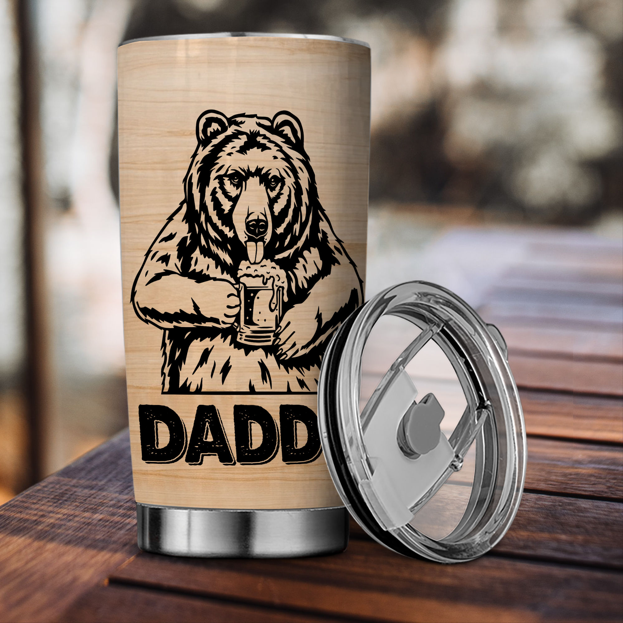 Stainless steel tumbler daddy - Doogoo