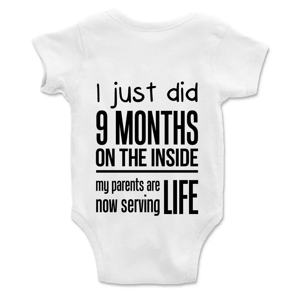 Baby Onesies I just did months on the My parents are