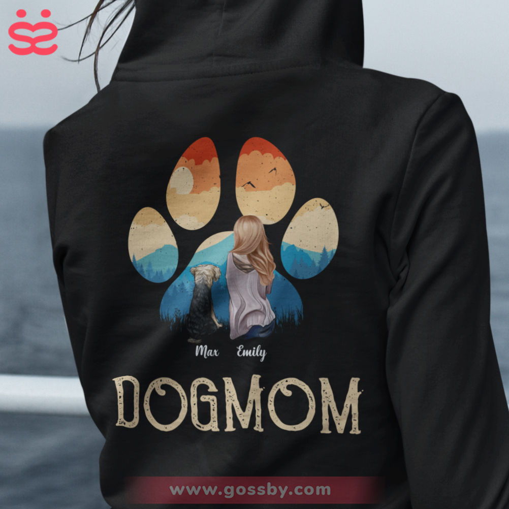 Personalized Hoodie - DogMom - Personalized Shirt_1