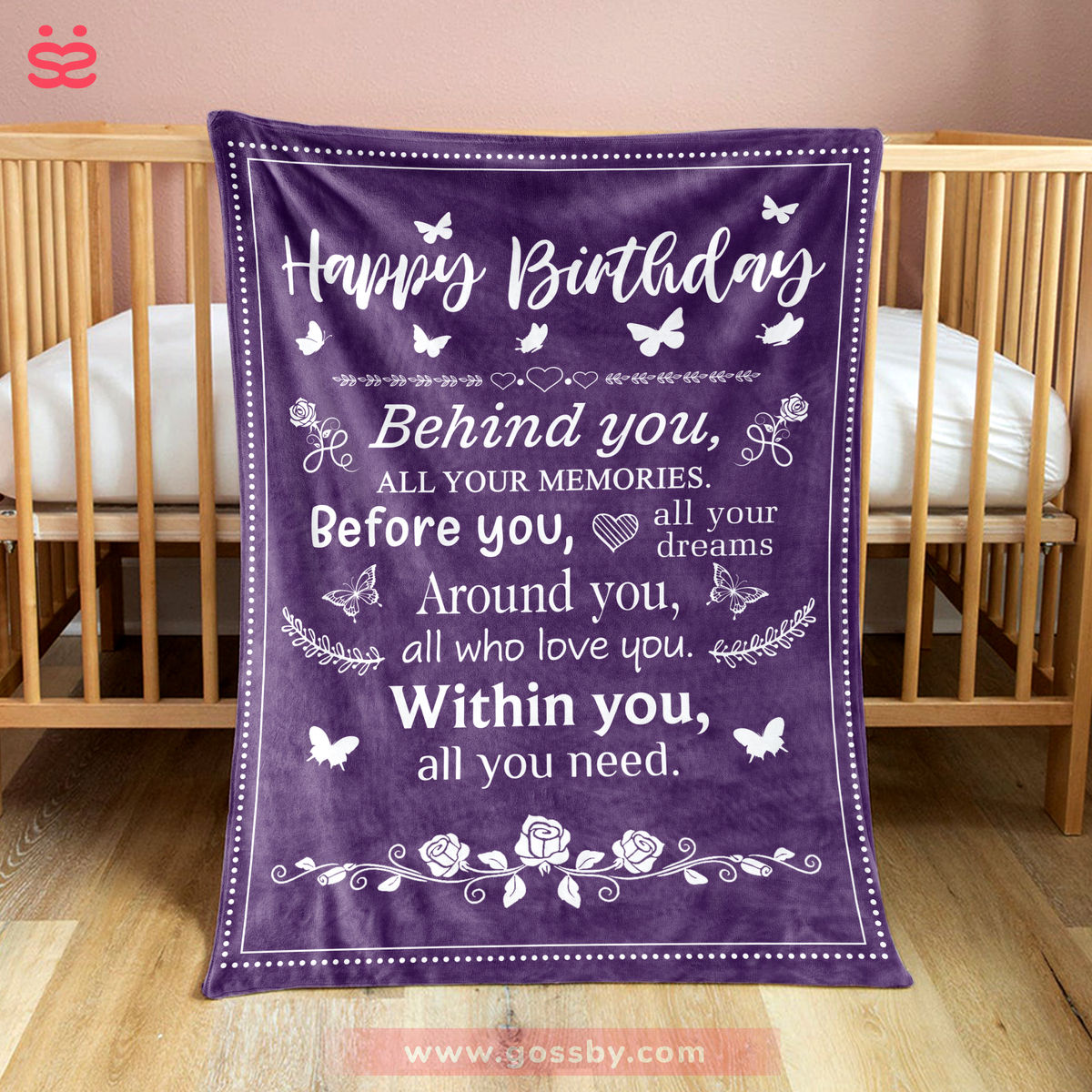 Personalized Blanket - Birthday Blanket - Blanket - Happy Birthday, behind you all your memories_7