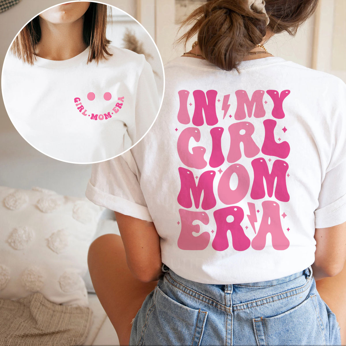 Personalized Shirt - Mother's Day Gift - In My Girl Mom Era