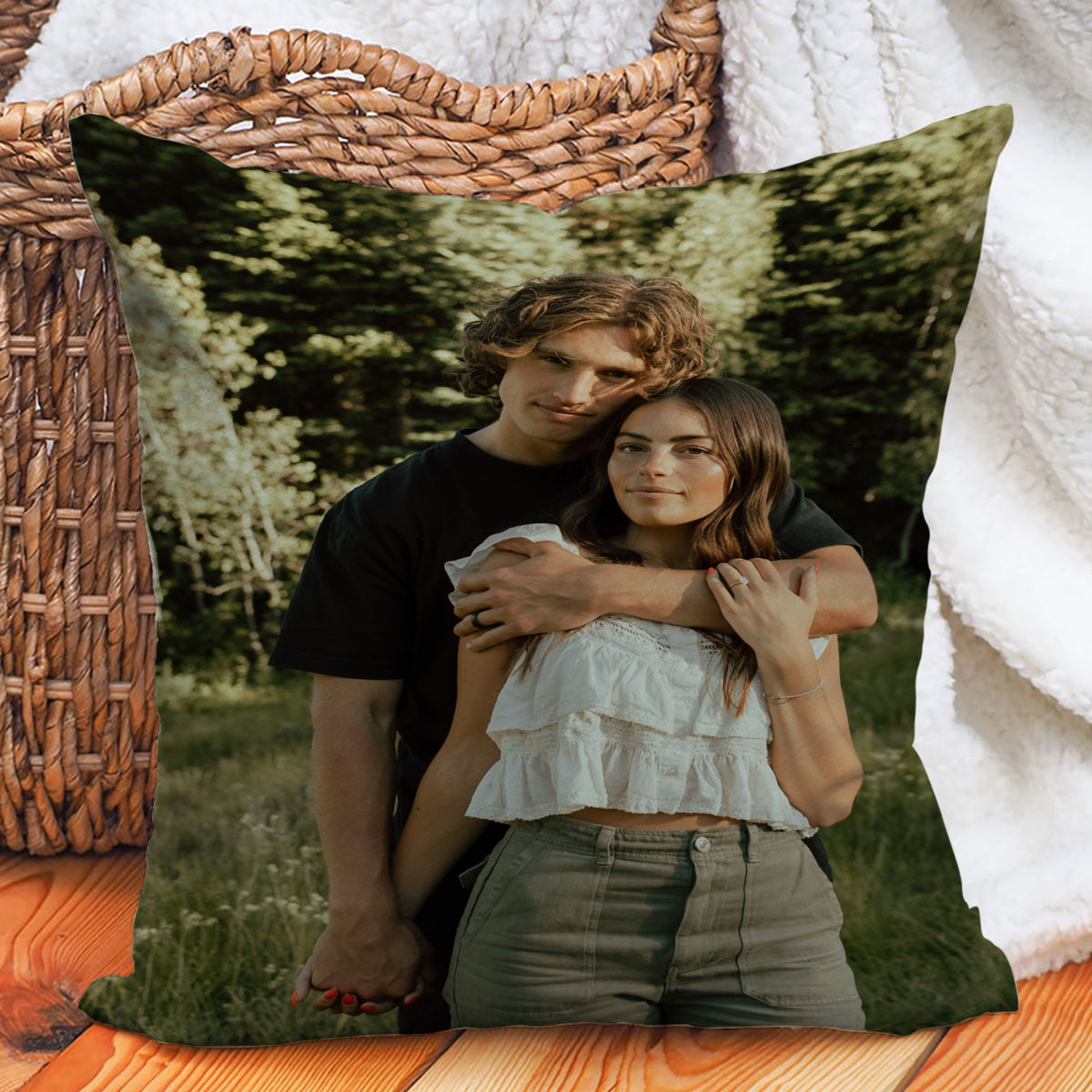 Photo Pillow - Photo Upload - Pillow For Couple - Gift For Couple, Wedding, Photo Gifts For Couple_2