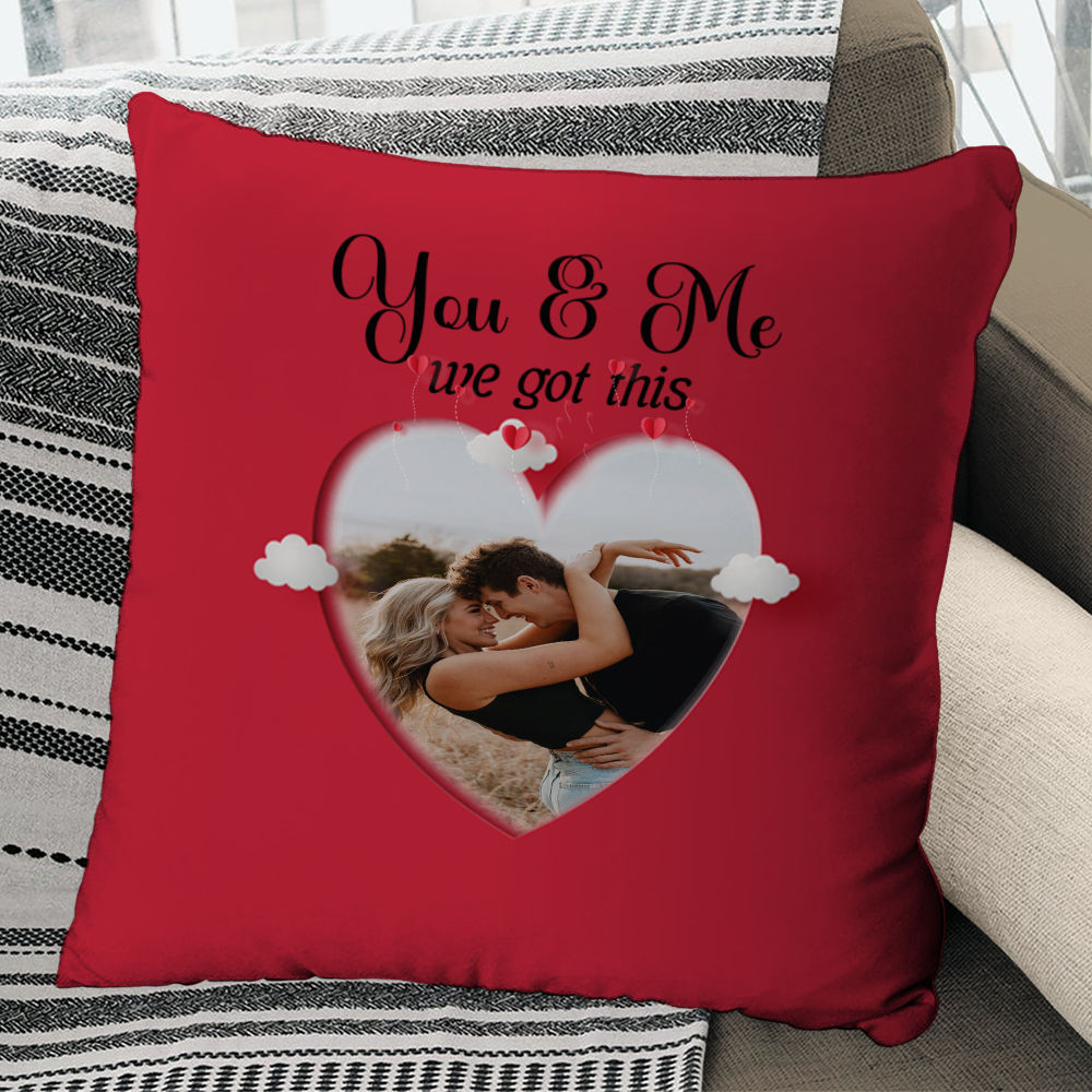 Photo Pillow - Photo Upload - Pillow For Couple - Gift For Couple, Wedding, Photo Gifts For Couple_1