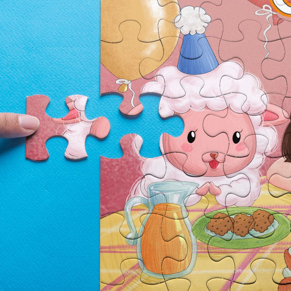 Jigsaw Puzzle Personalized - HAPPY BIRTHDAY | Gift for Kids - Trendy 2024 - 2 - Personalized Puzzle_3