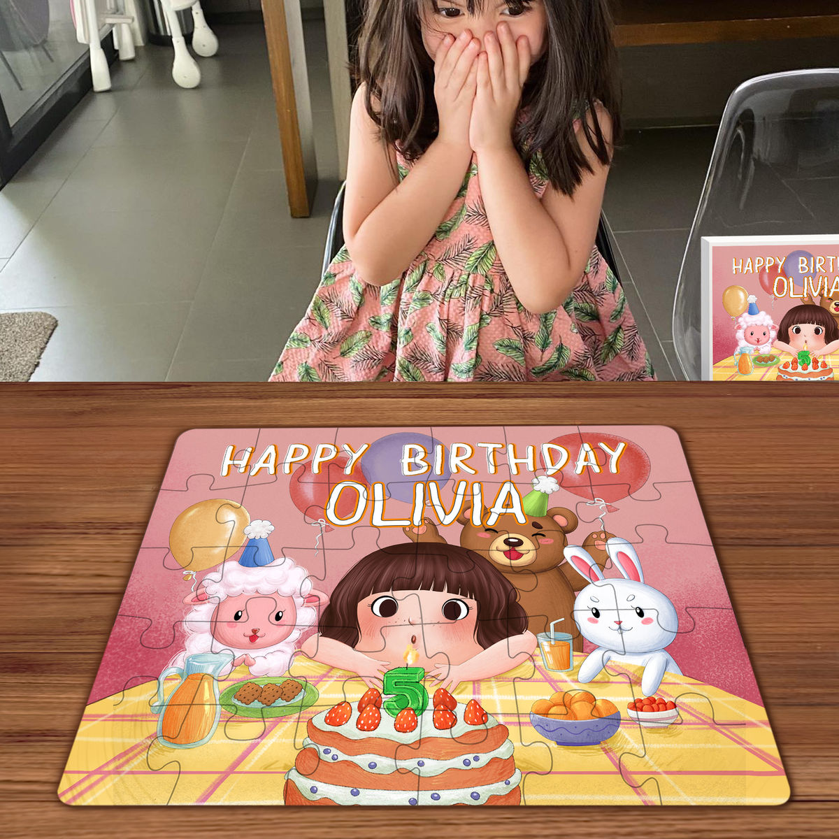 Jigsaw Puzzle Personalized - HAPPY BIRTHDAY | Gift for Kids - Trendy 2024 - 2 - Personalized Puzzle_1