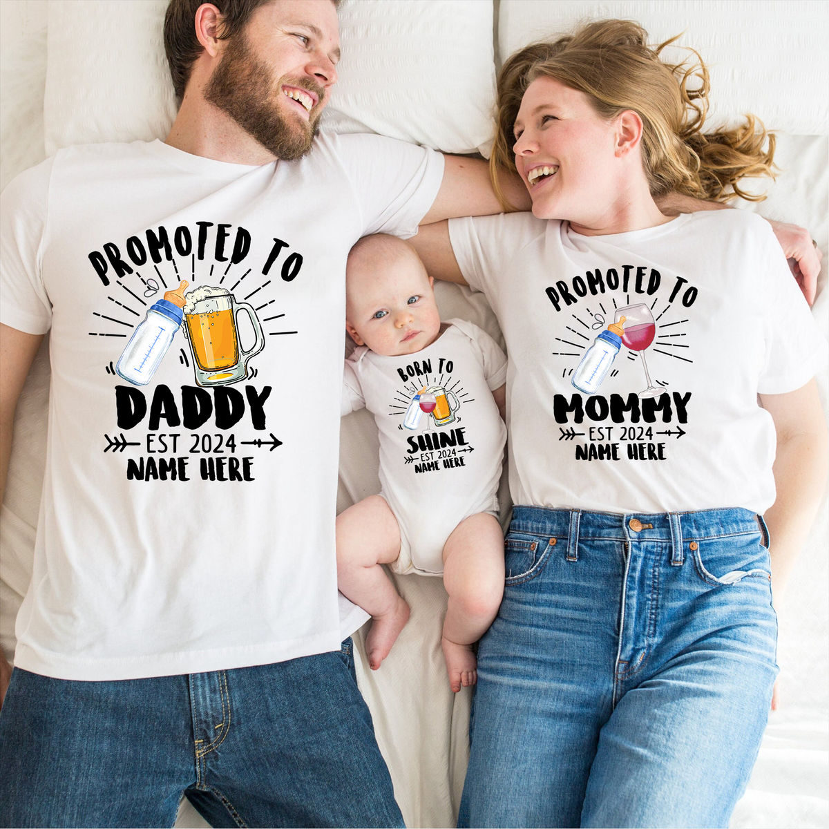 Personalized Onesie - Baby Onesies - Born to Shine - Gifts For Baby, New Mom New Dad Gifts_1