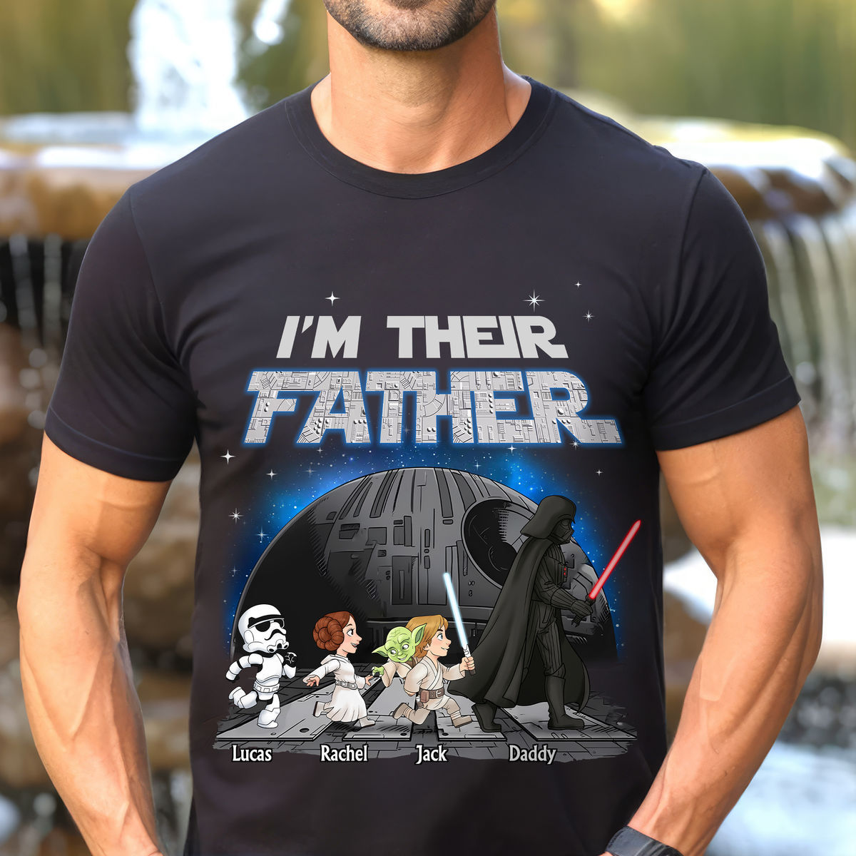 I'm Their Father - Personalized Gifts For Dad - Dad Shirt, Gifts For Men