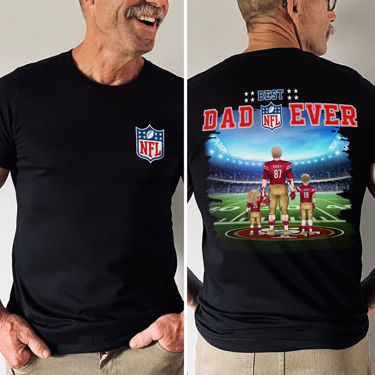 Best Dad Ever - NFL Dream Team (45445)