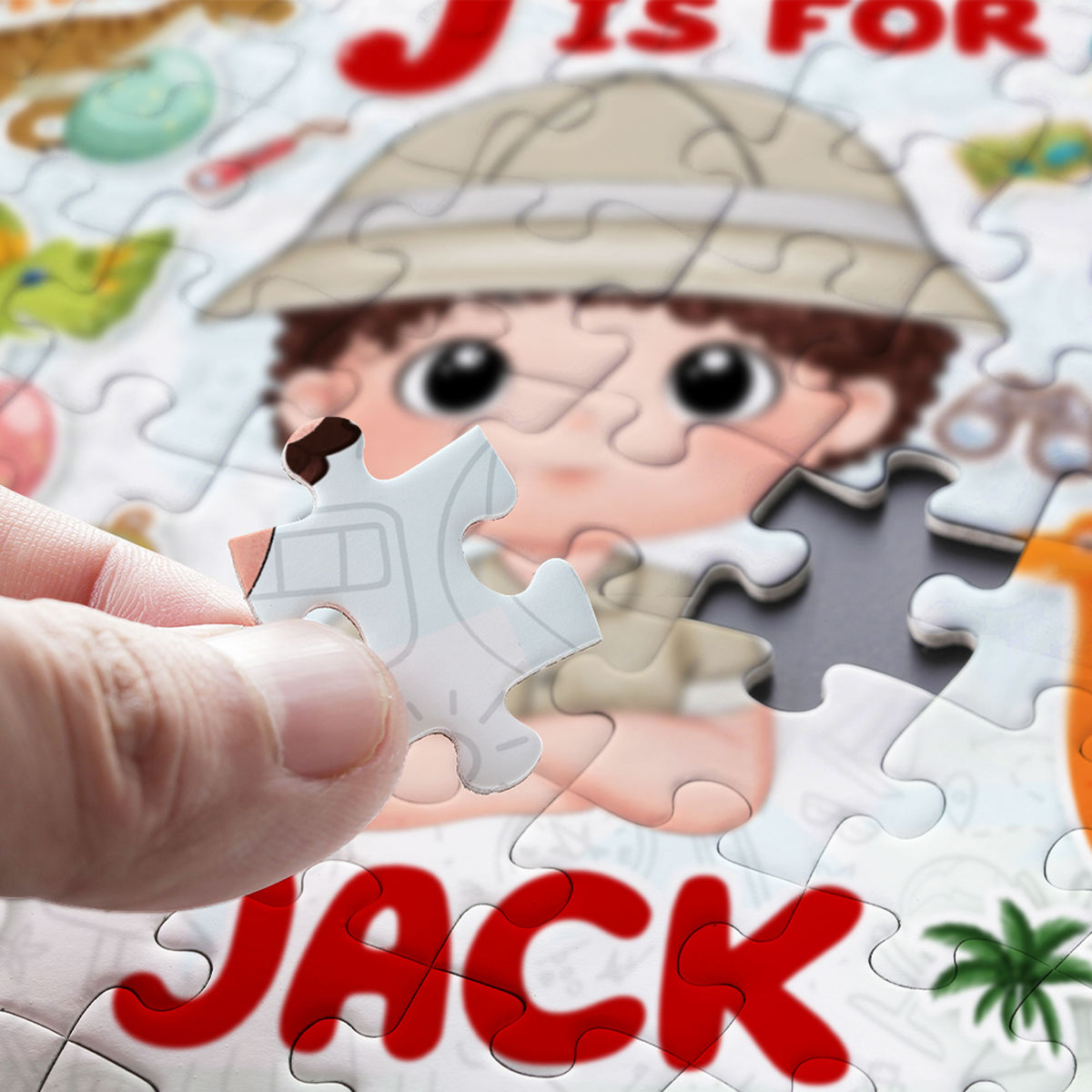 Jigsaw Puzzle Personalized - My Dream Job Puzzle | Birthday Gift For Kids - Trendy 2024 (45964) - Personalized Puzzle_2