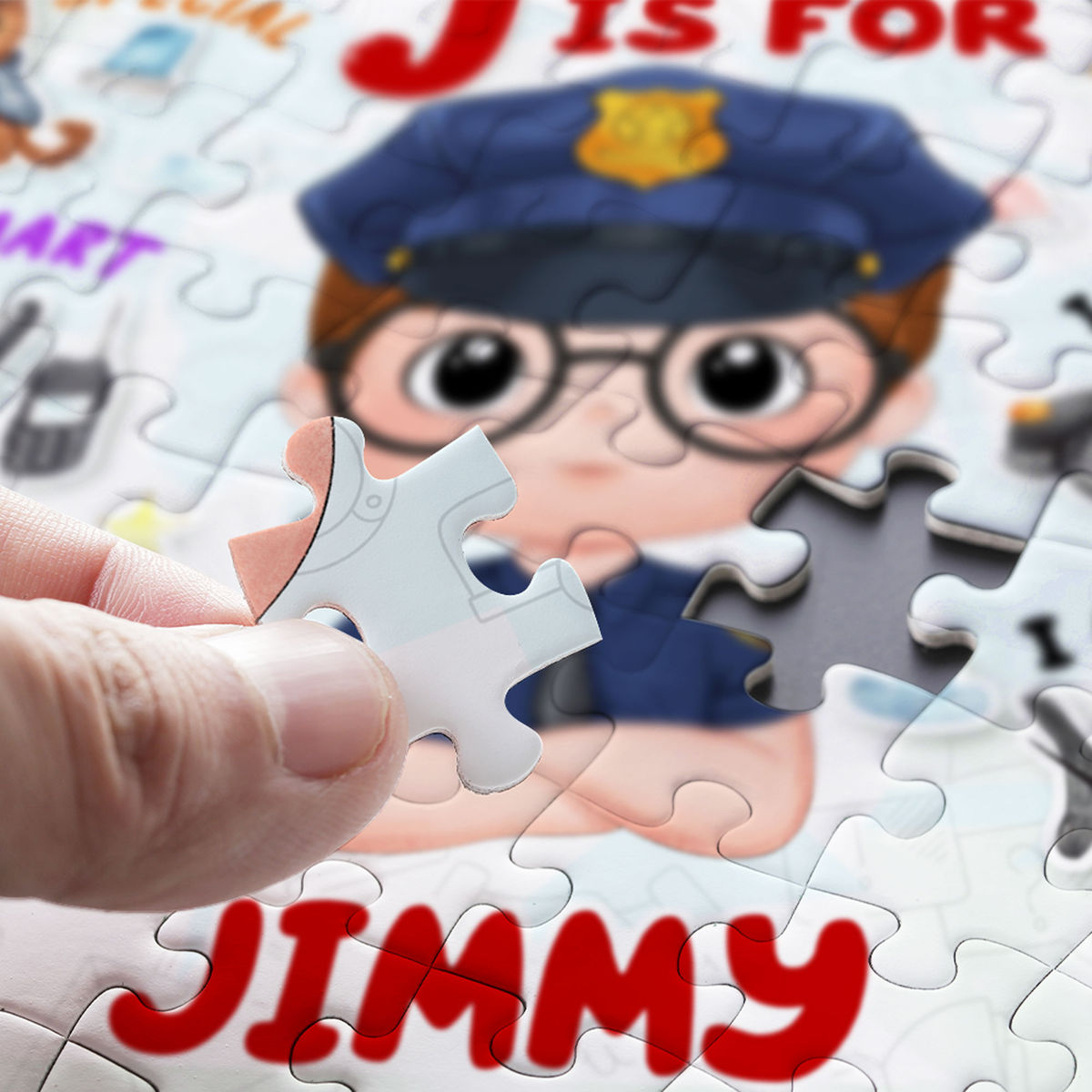 Jigsaw Puzzle Personalized - My Dream Job Puzzle | Birthday Gift For Kids - Trendy 2024 (45964) - Personalized Puzzle_2