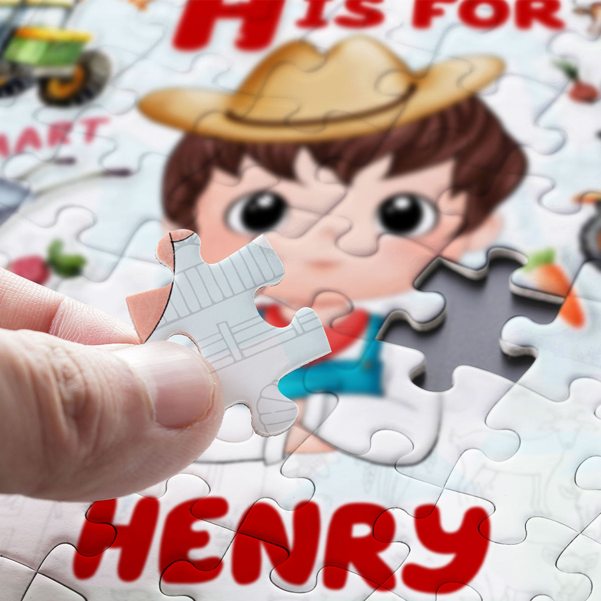 Jigsaw Puzzle Personalized - My Dream Job Puzzle | Birthday Gift For Kids - Trendy 2024 (45964) - Personalized Puzzle_2