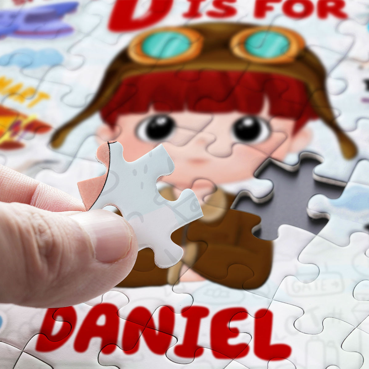 Jigsaw Puzzle Personalized - My Dream Job Puzzle | Birthday Gift For Kids - Trendy 2024 (45964) - Personalized Puzzle_2