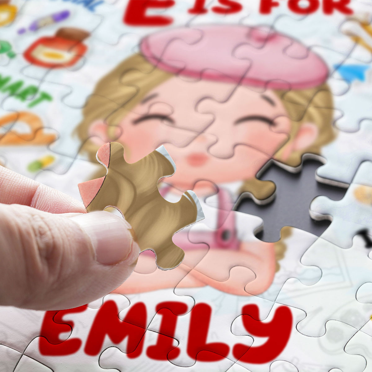 Jigsaw Puzzle Personalized - My Dream Job Puzzle | Birthday Gift, Christmas Gift For Kids - Trendy 2024 (45964) - Personalized Puzzle_1