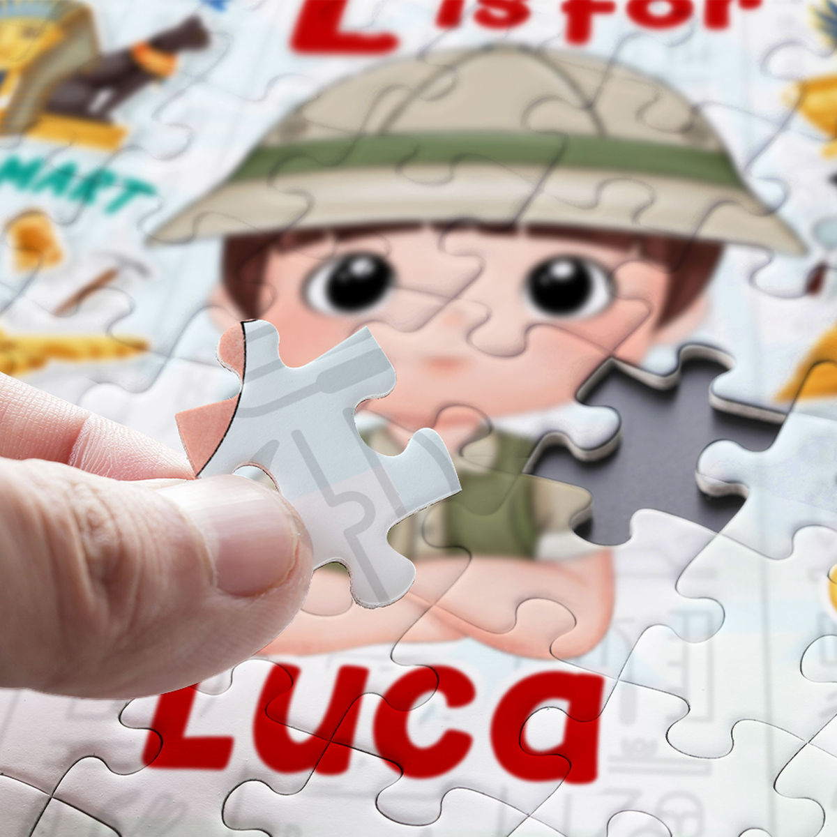 Jigsaw Puzzle Personalized - My Dream Job Puzzle | Birthday Gift For Kids - Trendy 2024 (45964) - Personalized Puzzle_1