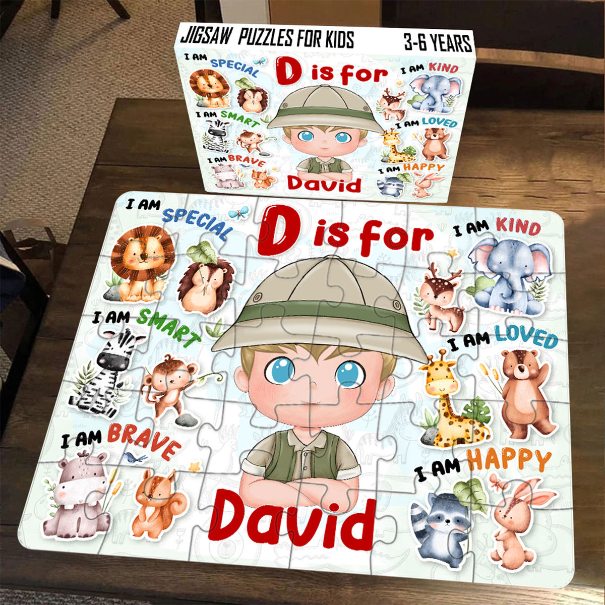 Jigsaw Puzzle Personalized - My Dream Job Puzzle | Birthday Gift For Kids - Trendy 2024 (46207) - Personalized Puzzle_1