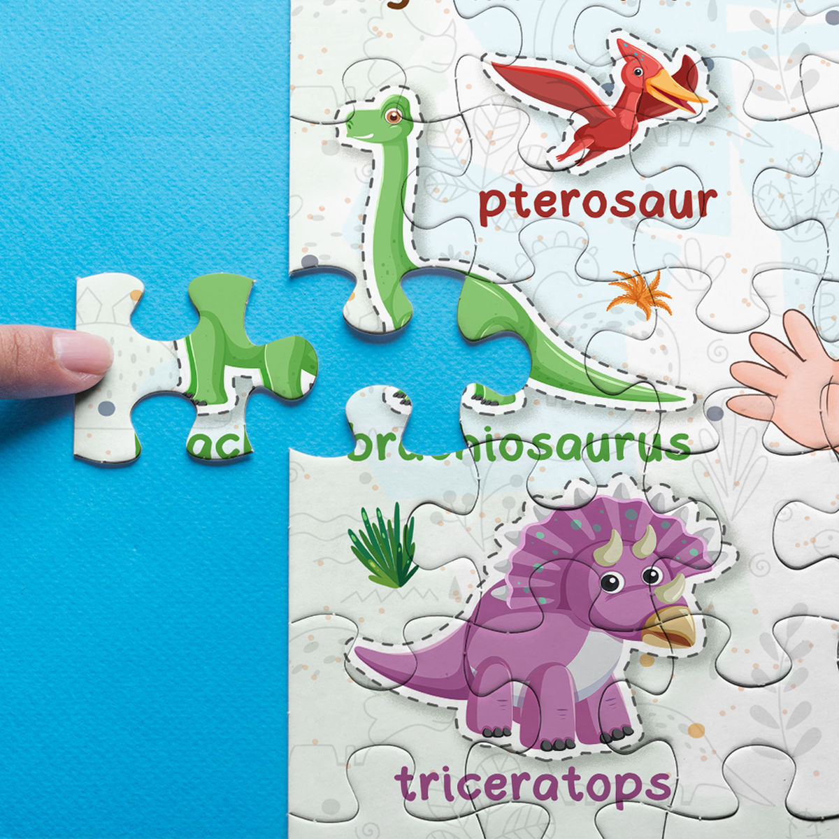 Jigsaw Puzzle Personalized - Kid Play and Learn Puzzle | Gift For Kids - Trendy 2024 (45782) - Personalized Puzzle_2