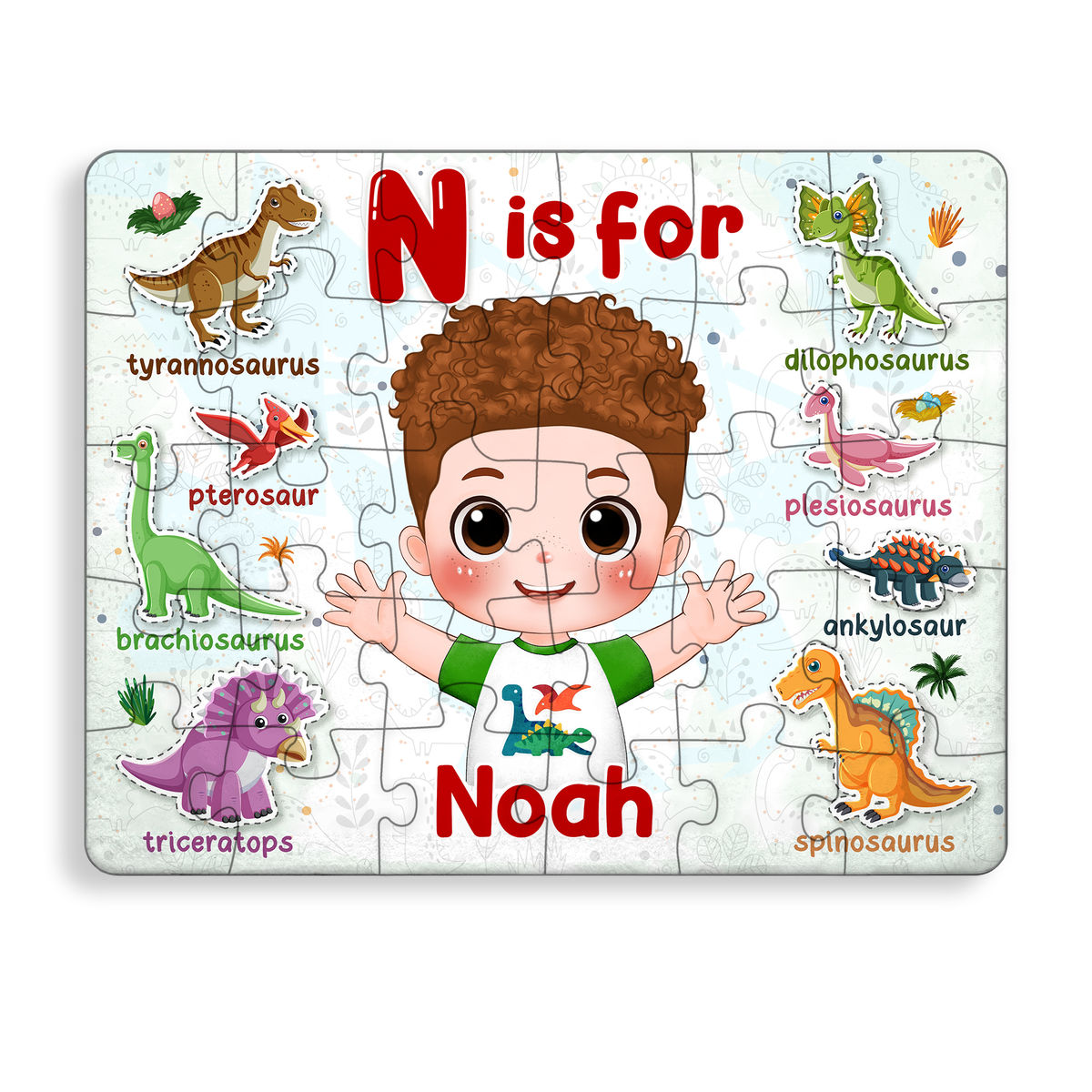 Jigsaw Puzzle Personalized - Kid Play and Learn Puzzle | Gift For Kids - Trendy 2024 (45782) - Personalized Puzzle_1