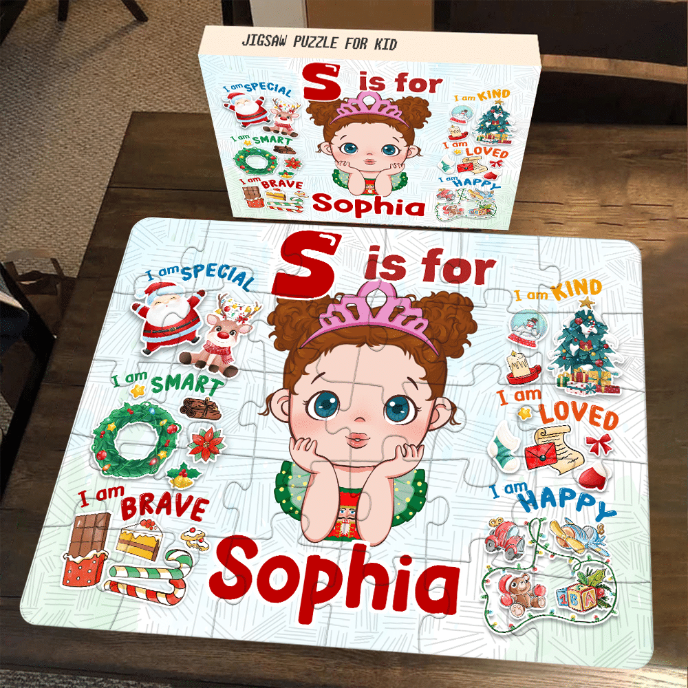 Jigsaw Puzzle Personalized - HAPPY BIRTHDAY | Gift For Grandkid - Gift for Kids - Trendy 2024 New 2024 - Personalized Puzzle_1