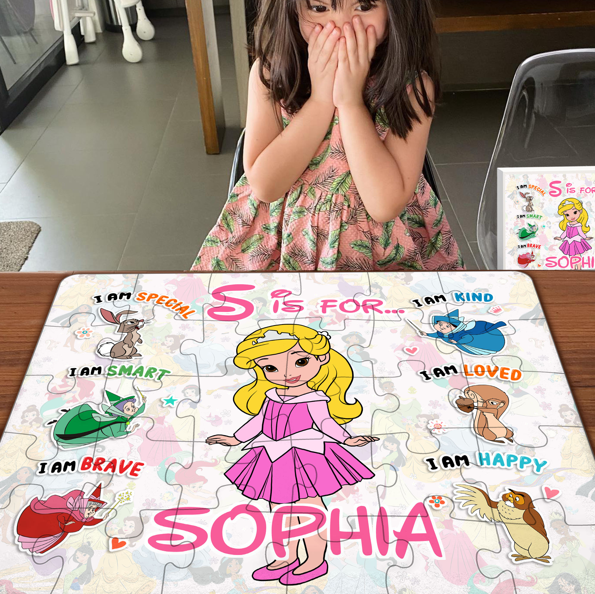 Jigsaw Puzzle Personalized - Personalized Princess Puzzle - Gift for ...