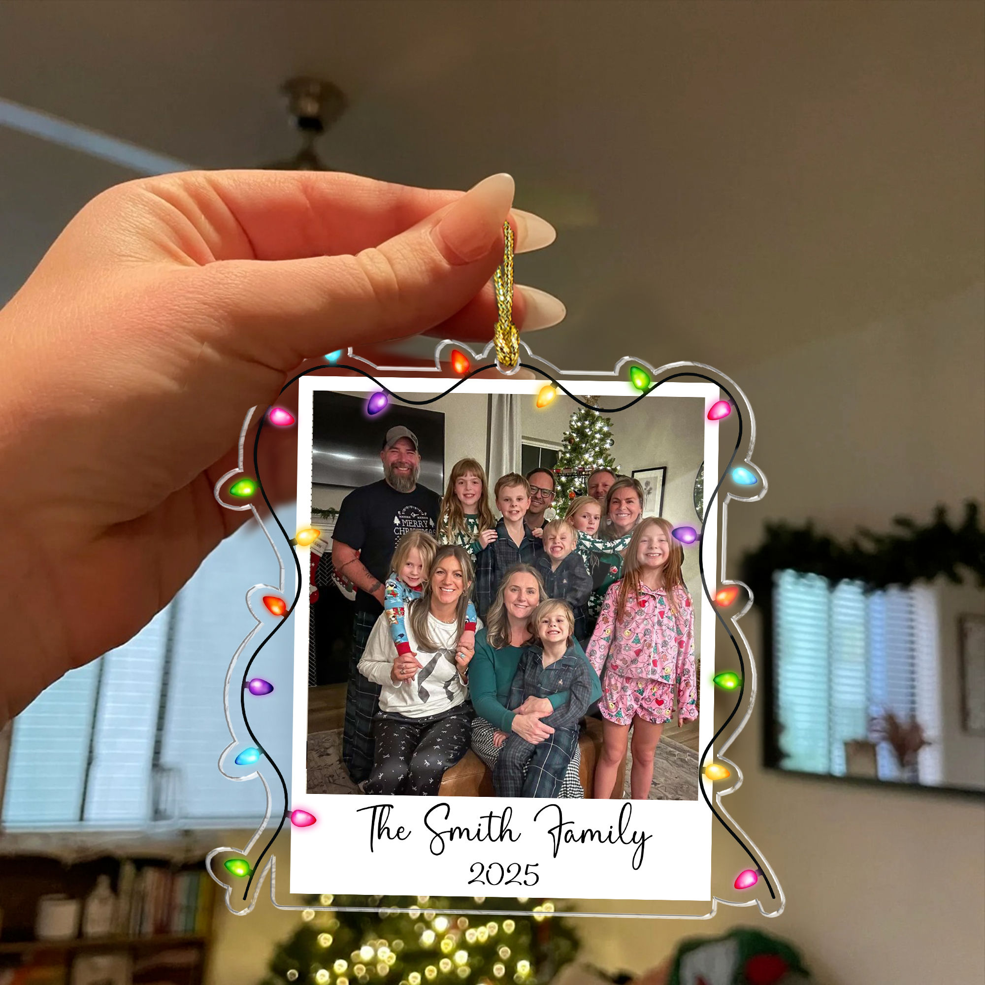 Personalized Ornament - Custom Family Photo Ornament, Family Christmas ...