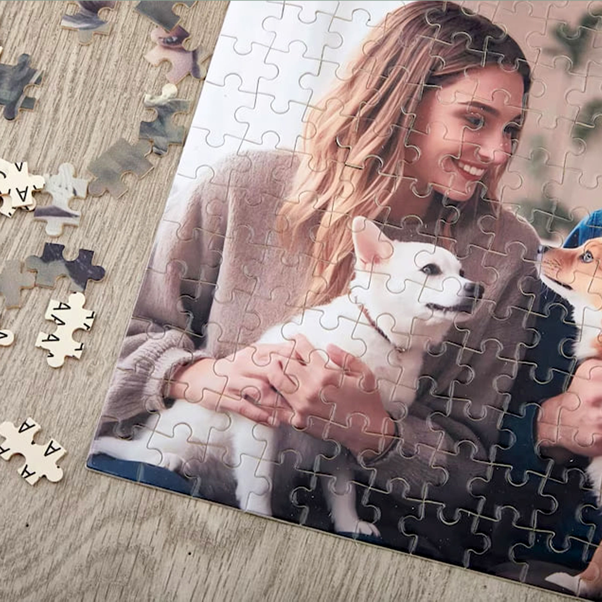Personalized Set - Personalized Photo Jigsaw Puzzle - Custom Puzzle ...